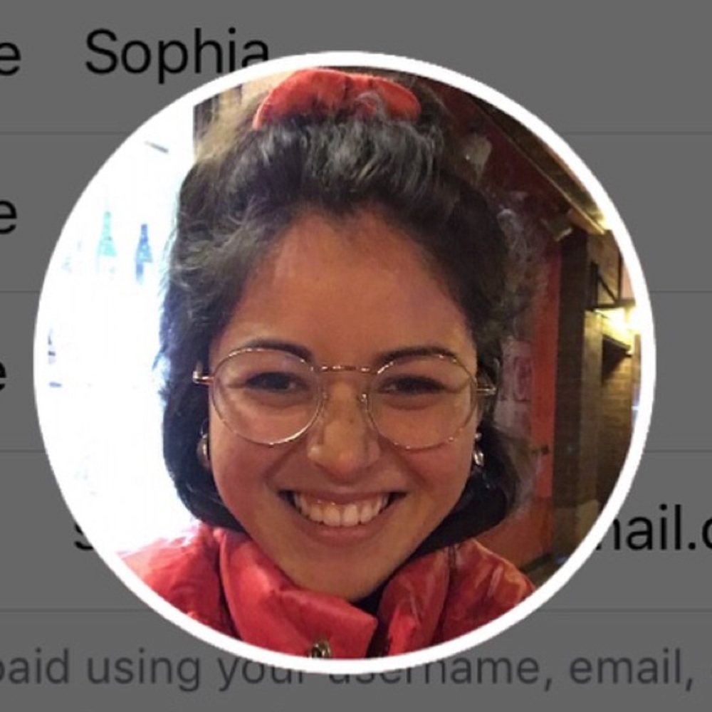 Meet your Posher, Sophia